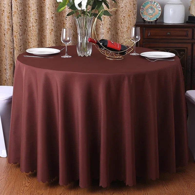 Bluejw Wedding Tablecloth Hotel Banquet Square Modern Printed Waterproof Polyester Nonwoven ized Color & Size - Image 1